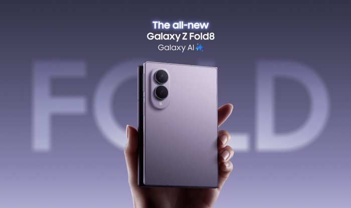 The all-new Samsung Galaxy Z Fold8 with Galaxy Ai
